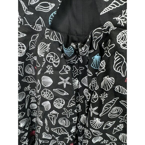 Modcloth Women's Seashore Spectacular Keyhole Printed Dress Size 12 NWT - Picture 9 of 13